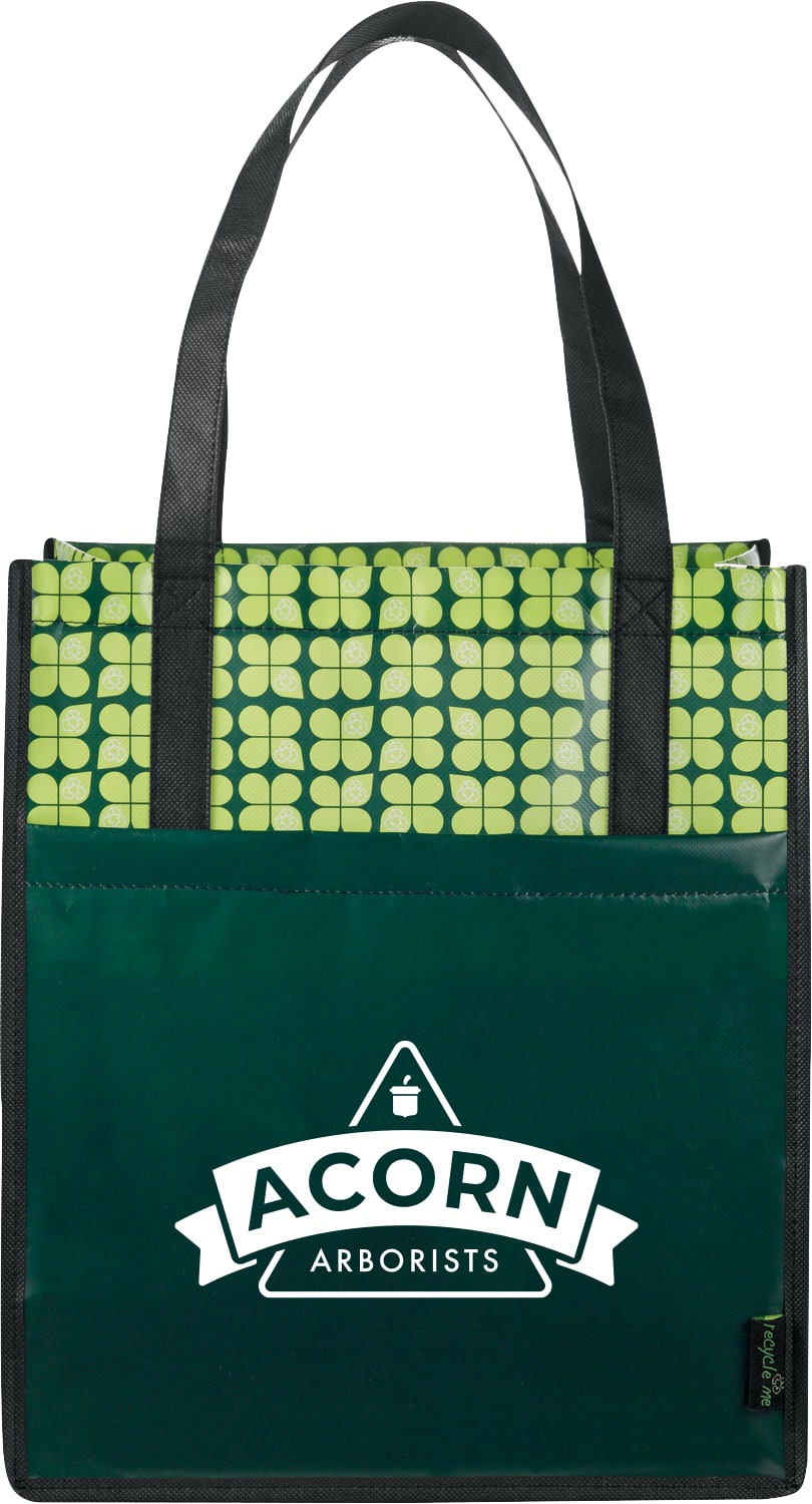 Custom Big Grocery Laminated Non-Woven Tote