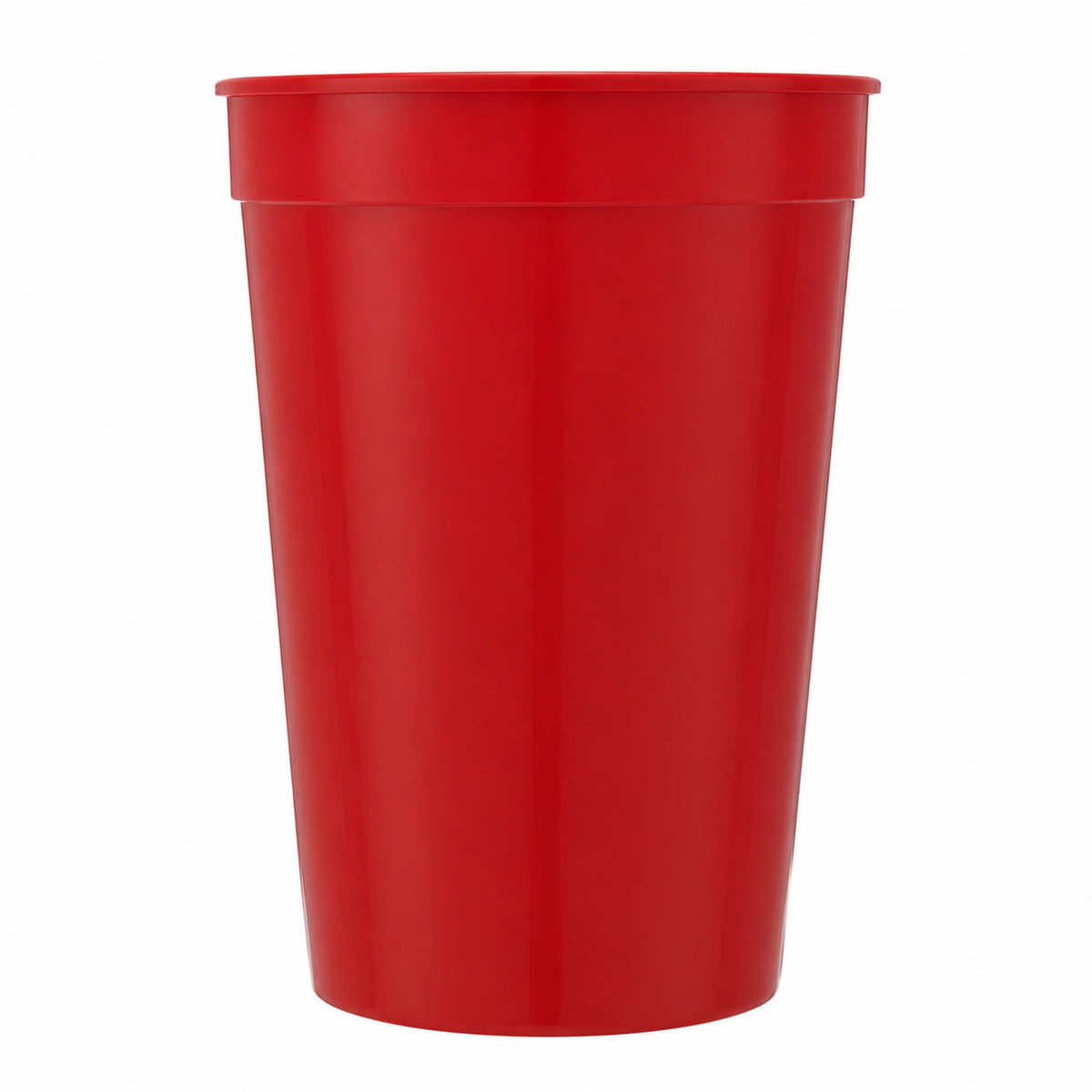 Custom Solid 12oz Stadium Cup - blank SM-6011RD