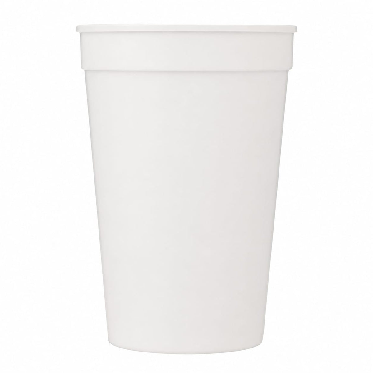 Custom Solid 12oz Stadium Cup - blank SM-6011WH