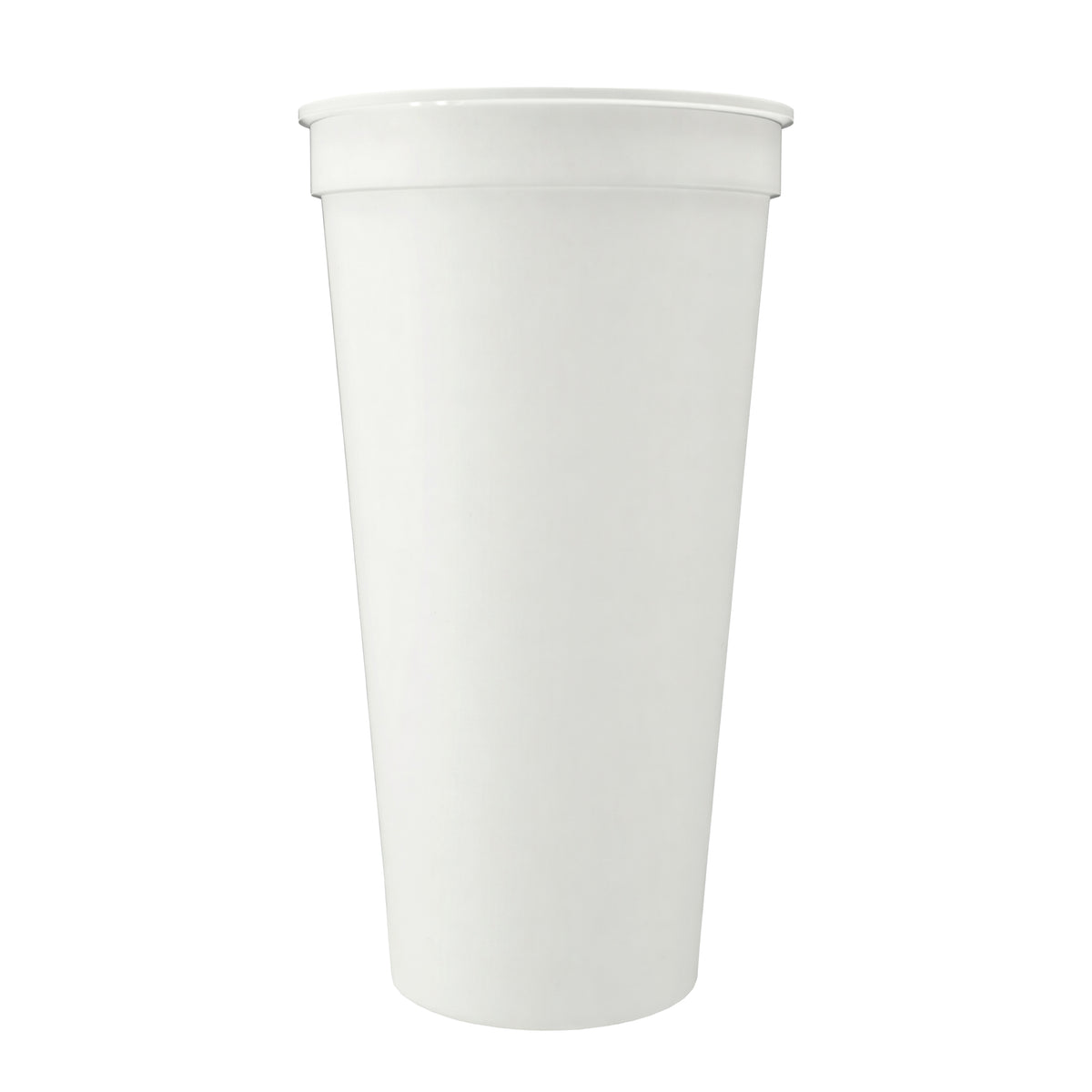 Custom Solid 24oz Stadium Cup - blank SM-6013WH