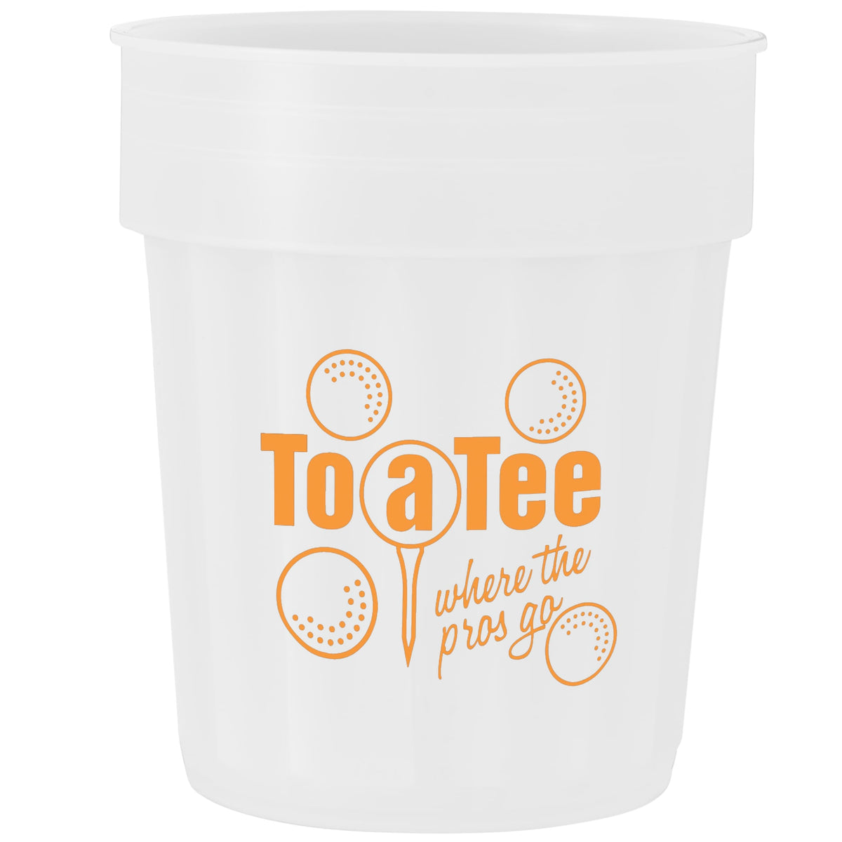 Custom Fluted 16oz Stadium Cup - decorated SM-6015FRST
