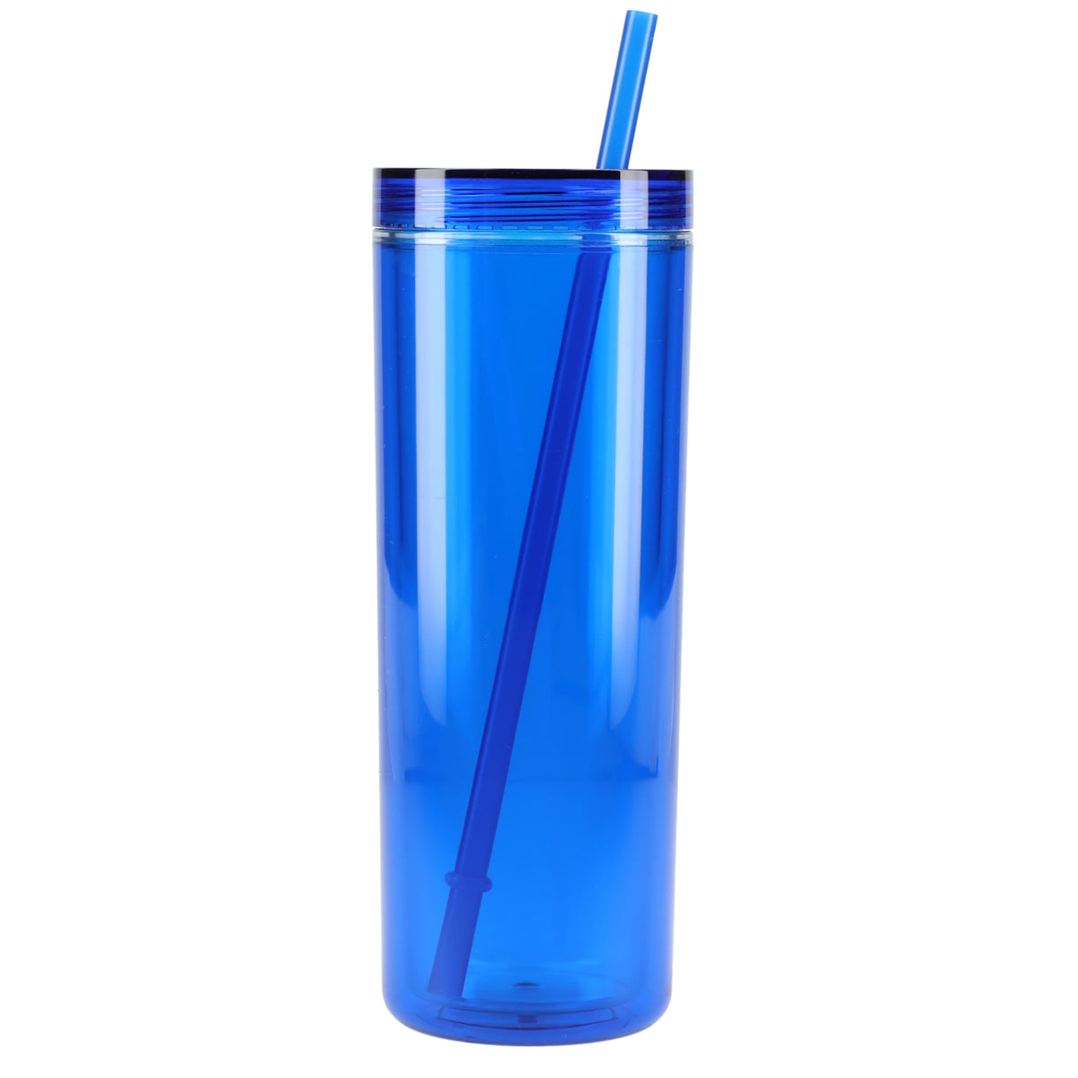 Custom Chroma Recycled Acrylic Straw Tumbler 16oz - blank SM-6020BL
