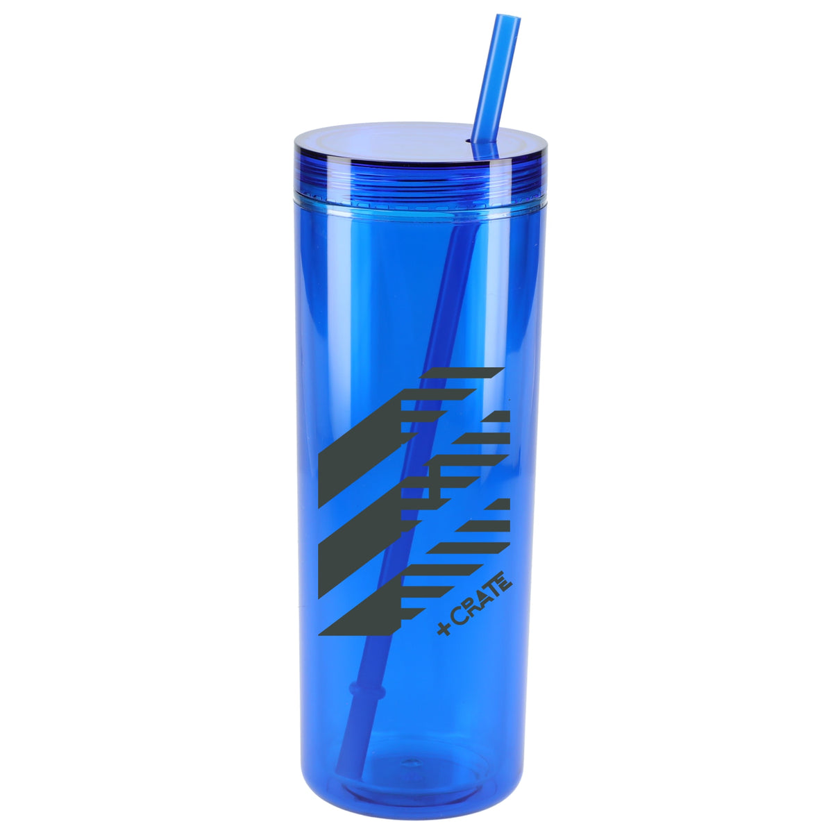 Custom Chroma Recycled Acrylic Straw Tumbler 16oz