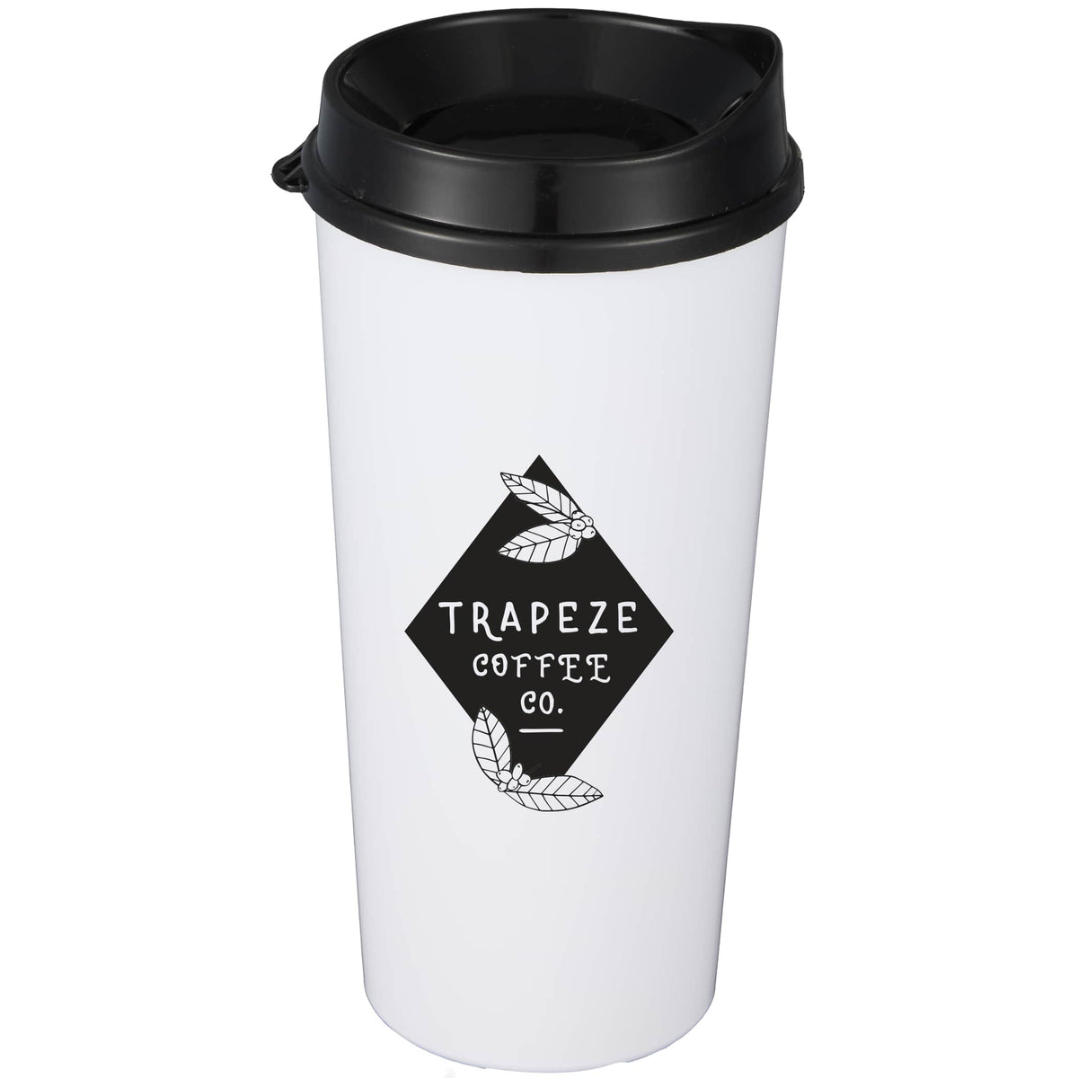 Custom The Roadmaster Recycled 20oz Travel Tumber w/ Lid - decorated SM-6542BK