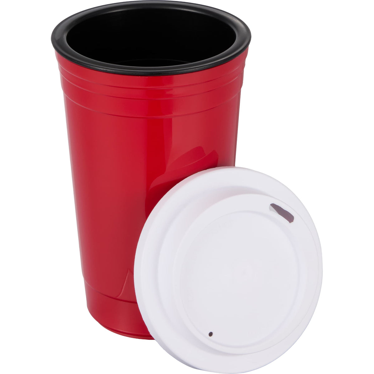 Custom The Traveler Insulated Cup 16 oz. w/ Lid - blank SM-6544RD