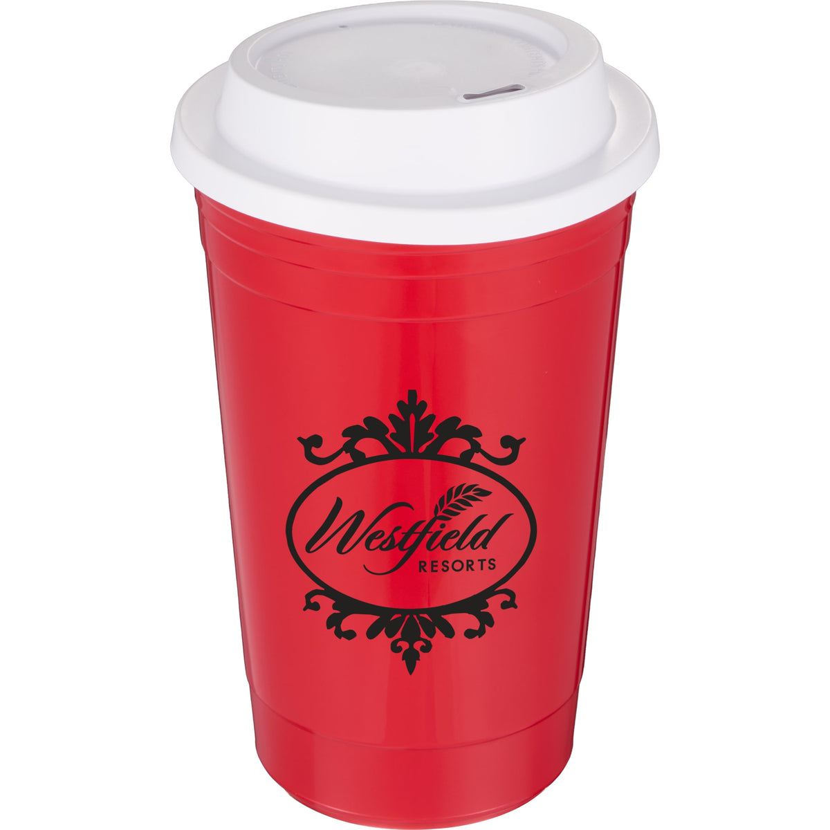 Custom The Traveler Insulated Cup 16 oz. w/ Lid - decorated SM-6544RD