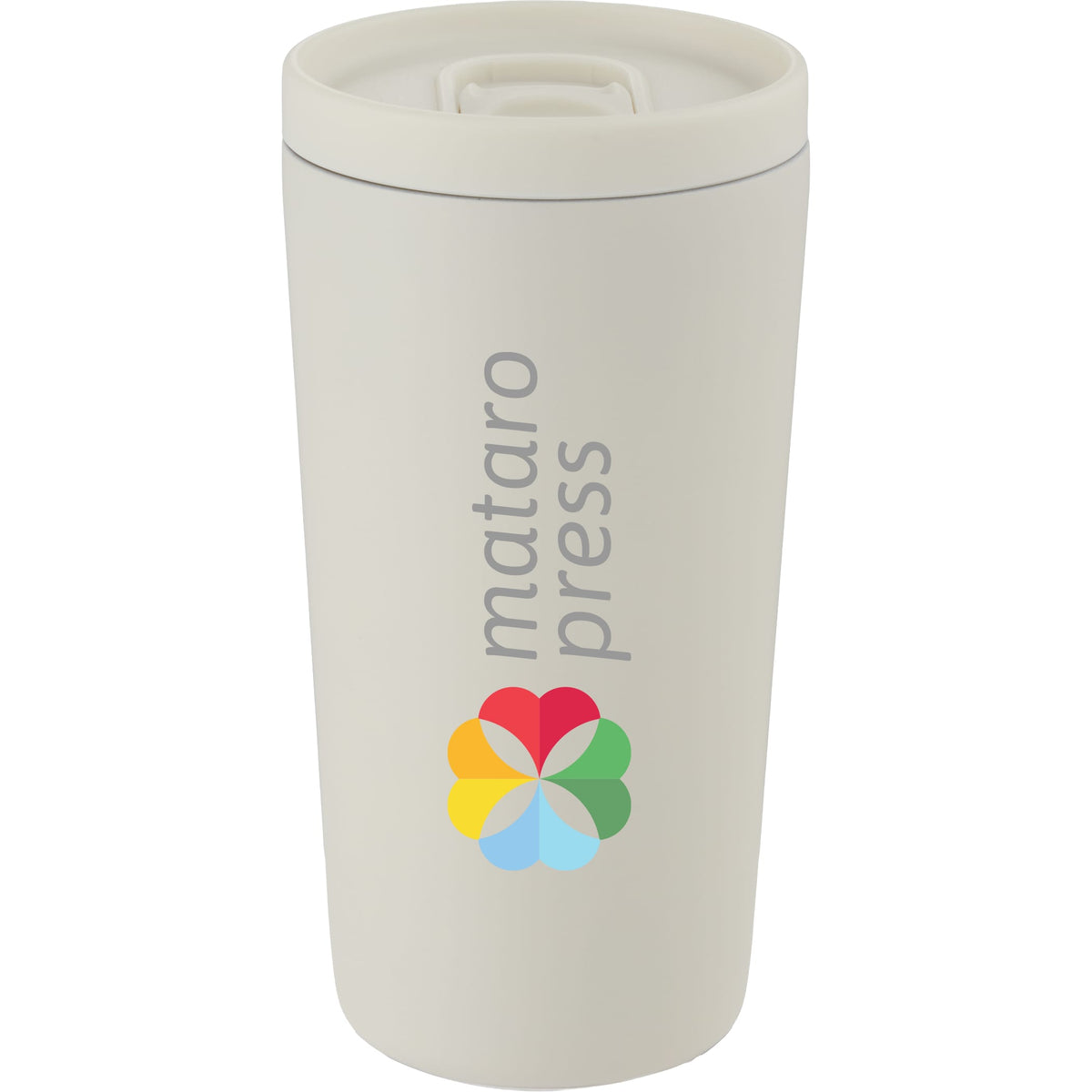 Custom Carissa Vaccum Insulated Tumbler w/ Slide Lid 14oz - decorated SM-6554TOFU