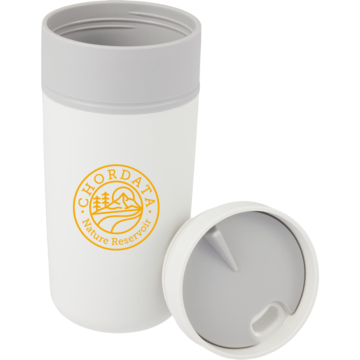 Custom Kona RPP Double Wall Tumbler w/ Swivel Lid 16oz - decorated SM-6555WH