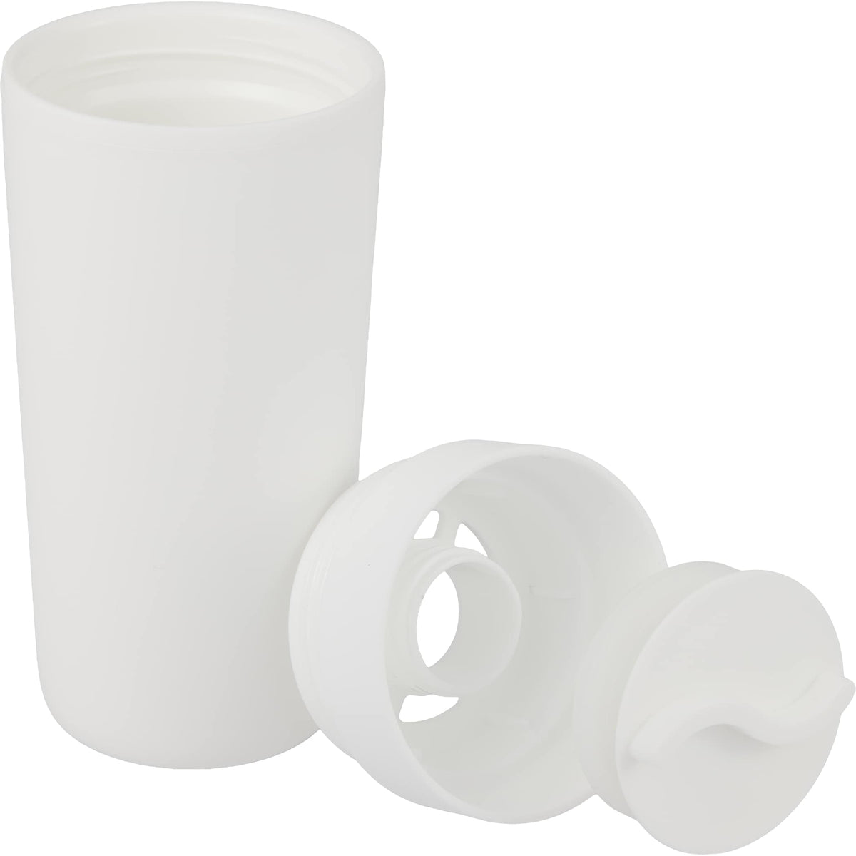 Custom Lola Recycled Tumbler w/ 360 degree lid 16 oz - blank SM-6561WH