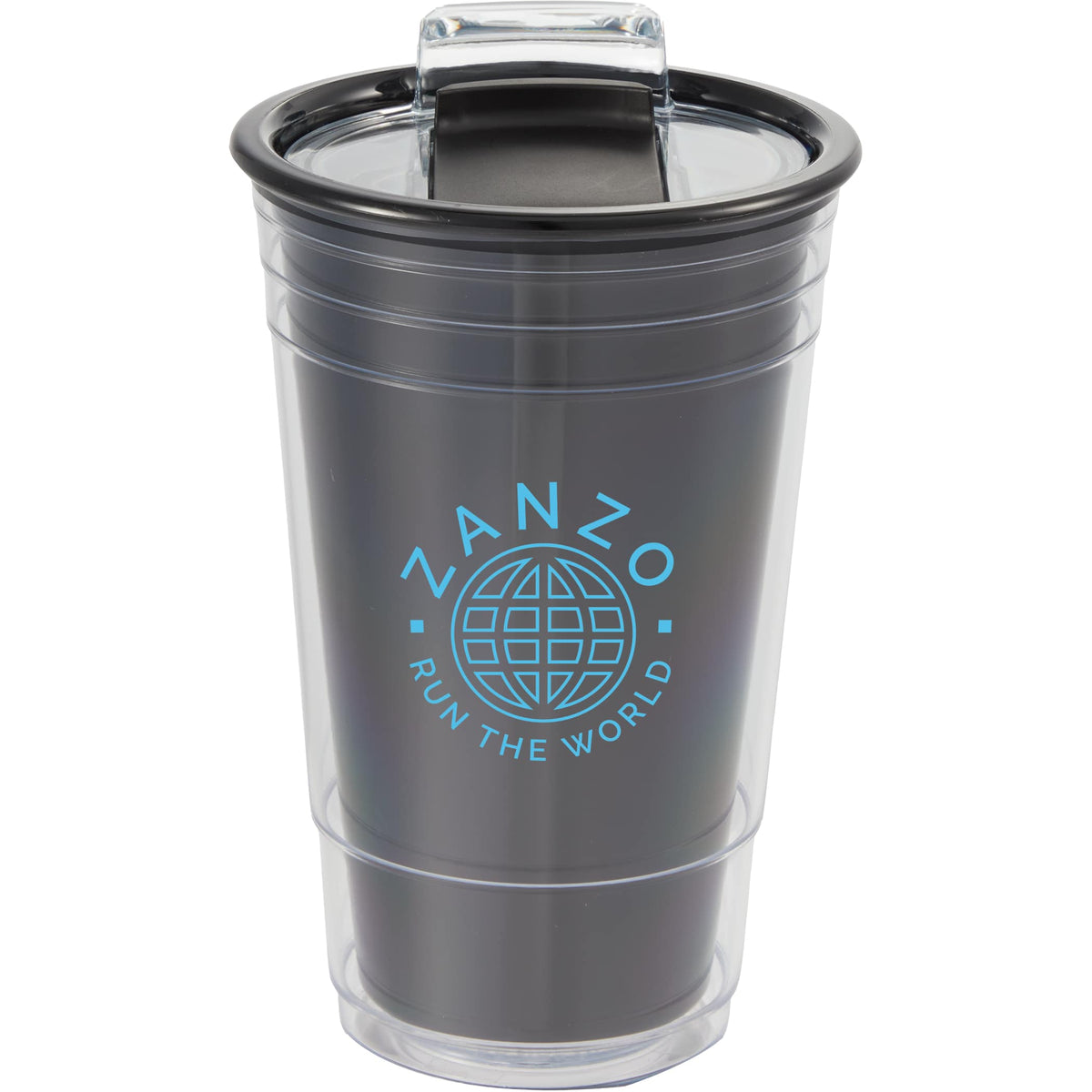 Custom Mipsy Recycled Double Wall Tumbler 16oz - decorated SM-6563BK