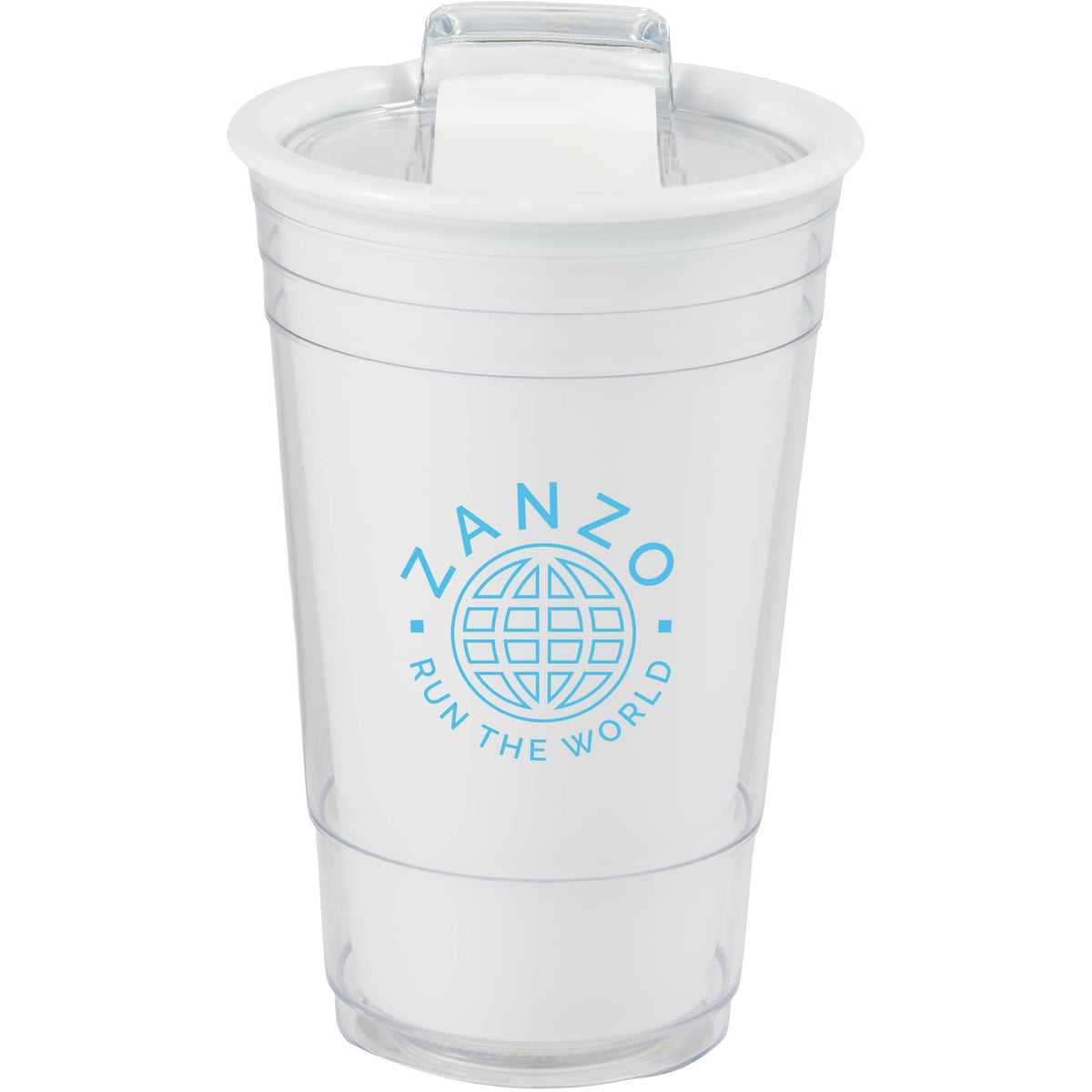 Custom Mipsy Recycled Double Wall Tumbler 16oz - decorated SM-6563WH