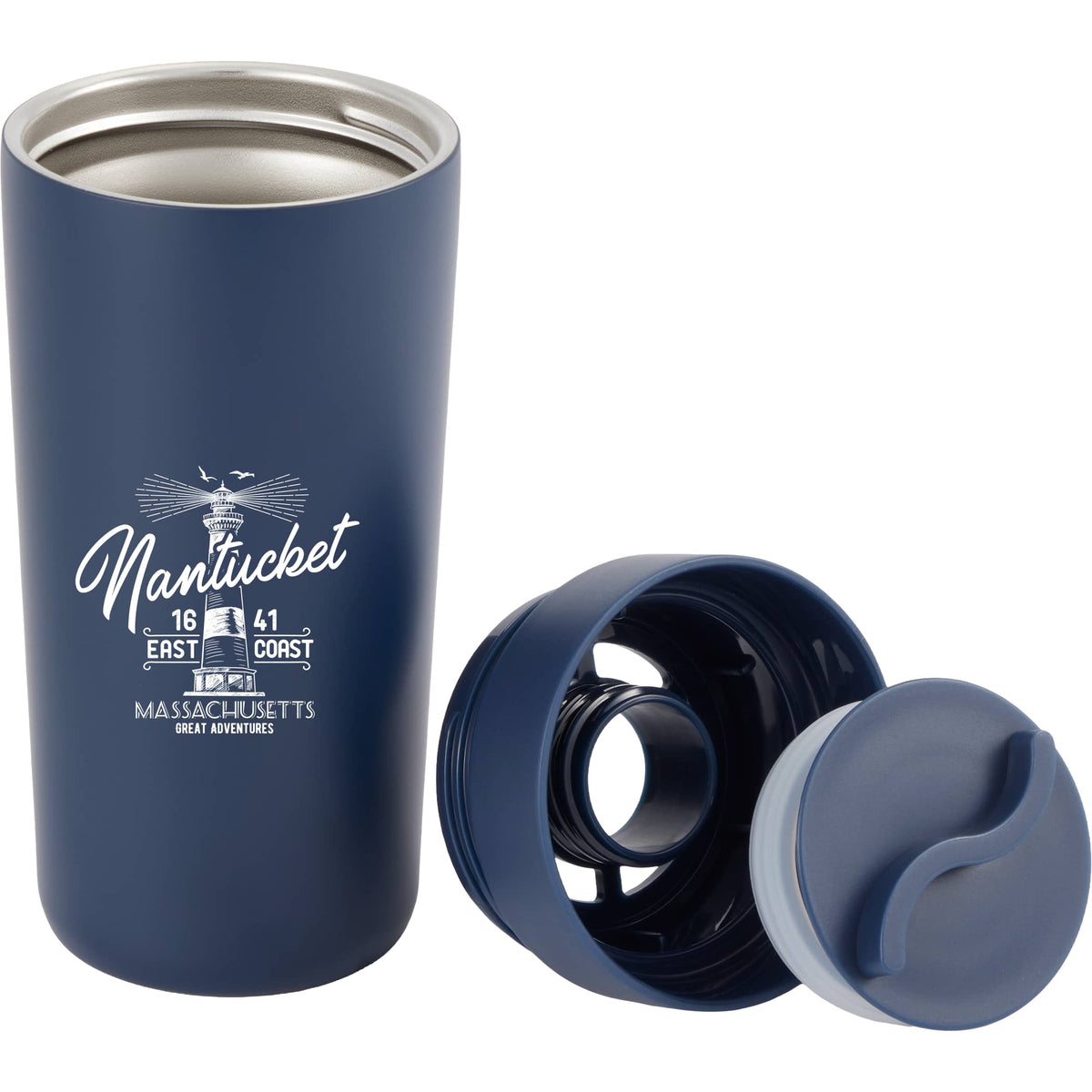 Custom Maddie Recycled SS Vacuum Tumbler w/ 360 Lid 16oz - decorated SM-6564NY