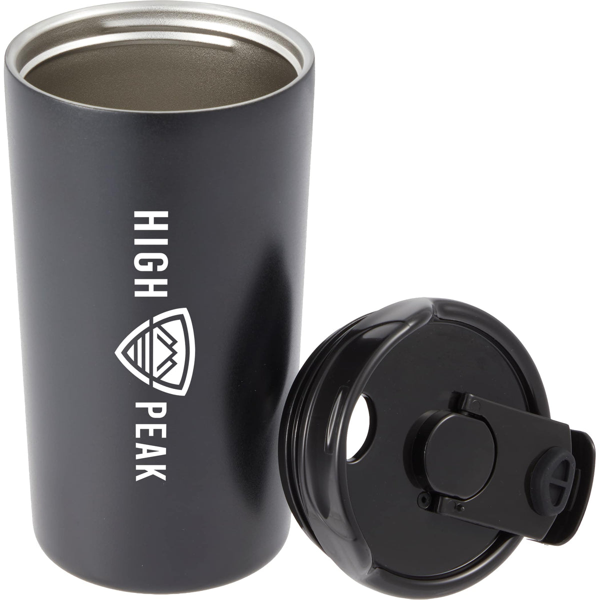 Custom Alivia Recycled Vacuum Insulated Tumbler 16oz - decorated SM-6565BK