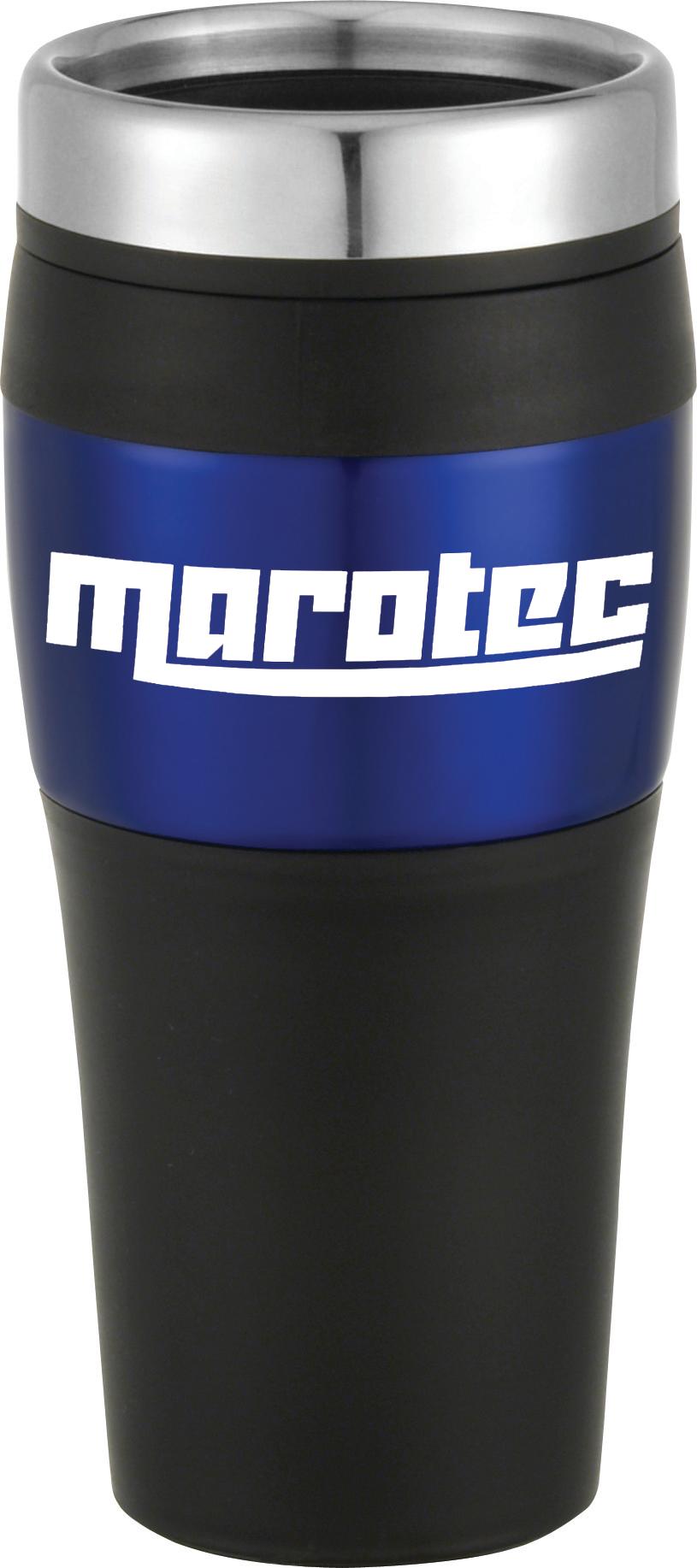 Custom Cayman 15oz Travel Tumbler - decorated SM-6739BL