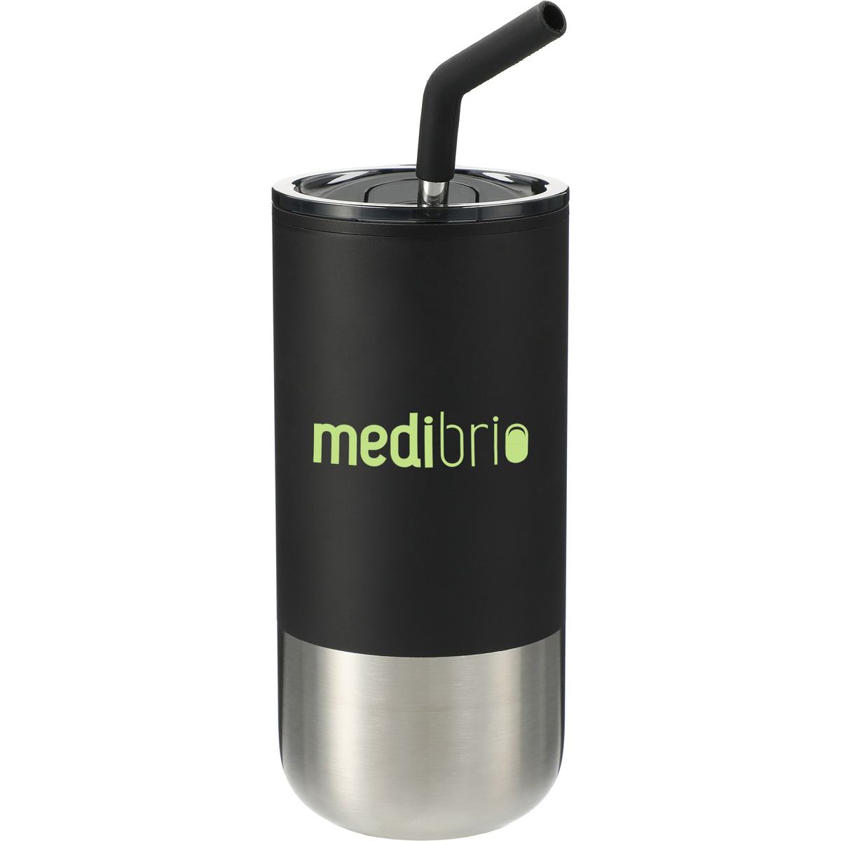 Custom Lagom 16oz Tumbler w/ SS Straw - decorated SM-6908BK