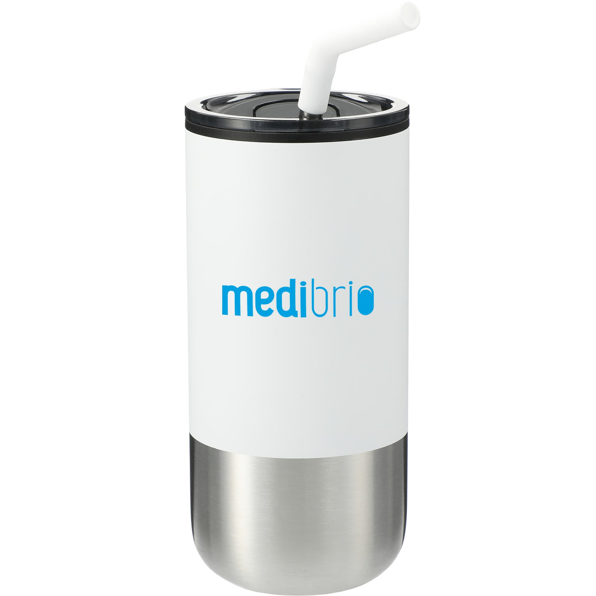 Custom Lagom 16oz Tumbler w/ SS Straw - decorated SM-6908WH