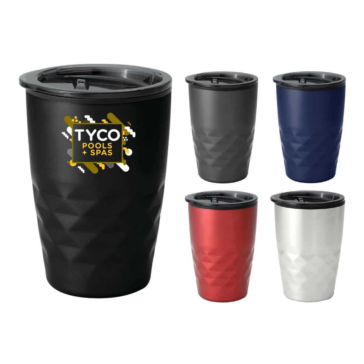 Custom Kappa 12oz Tumbler - decorated SM-6926BK