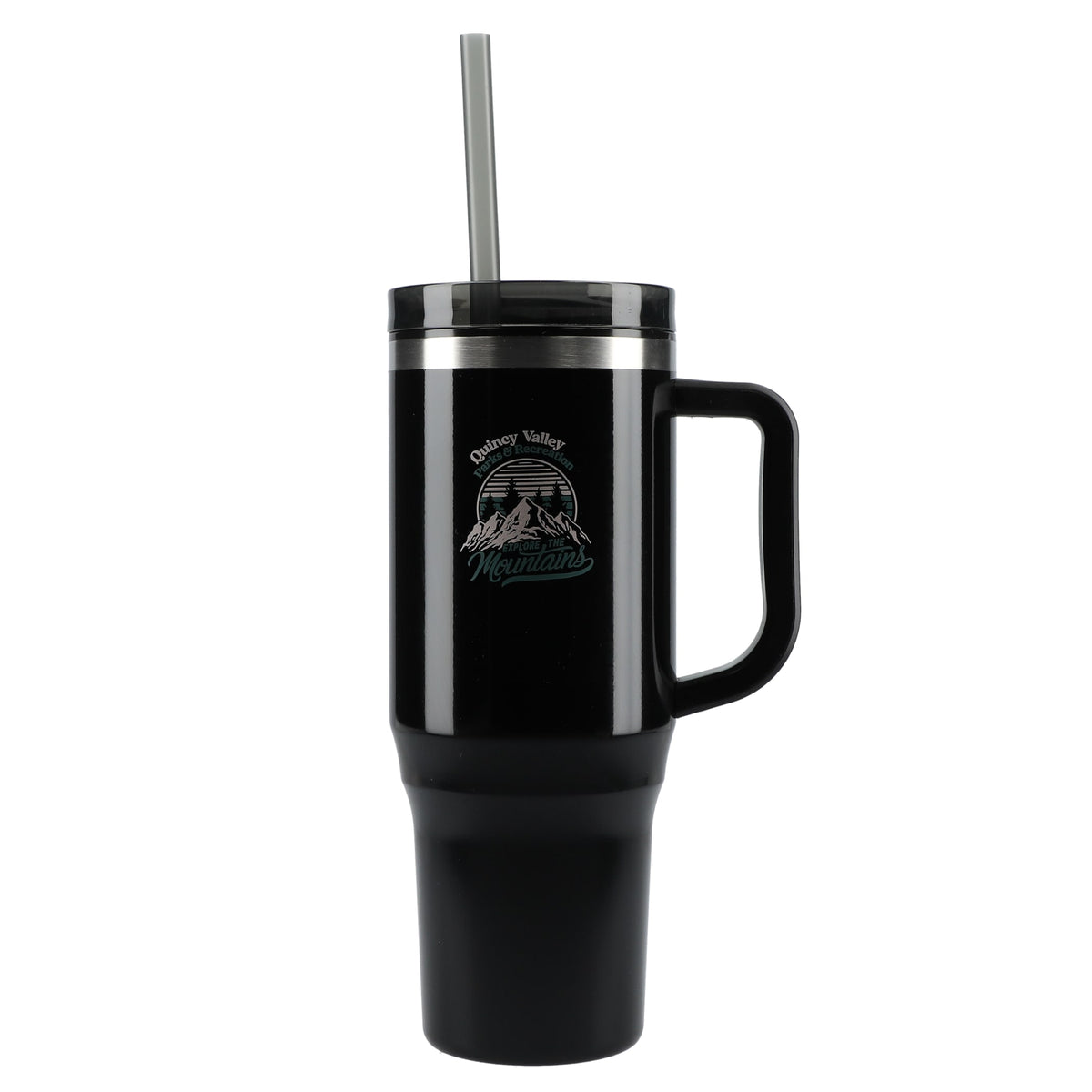 Custom Thor 40oz Straw Tumbler - decorated SM-6948BK
