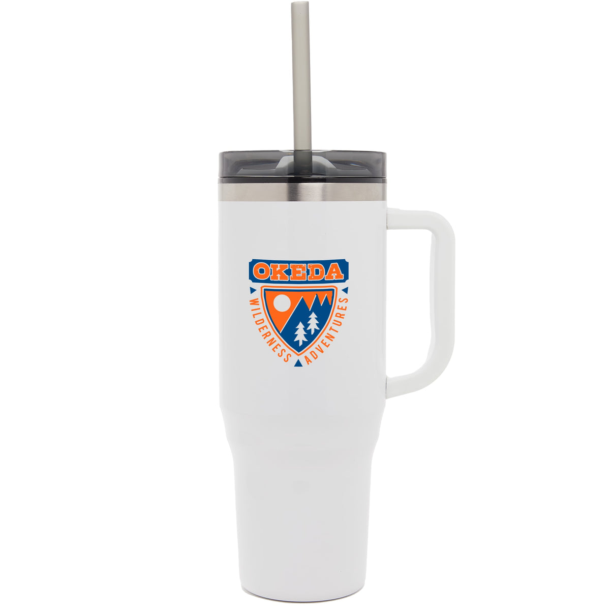 Custom Thor 40oz Straw Tumbler - decorated SM-6948WH