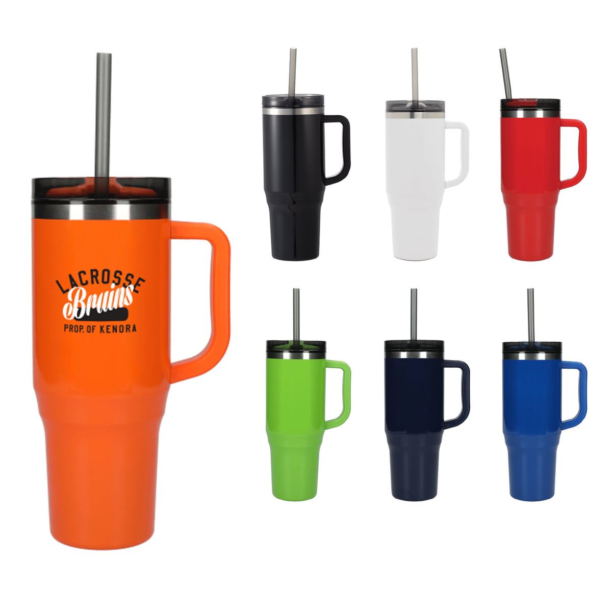 Custom Thor 40oz Straw Tumbler - decorated SM-6948OR