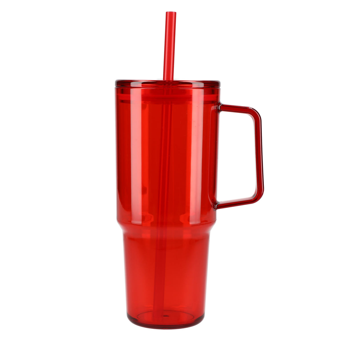 Custom Lucien Recycled Acrylic Travel Mug 40oz - blank SM-6963RD