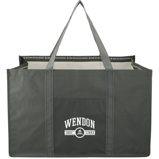 Custom Recycled Woven Utility Tote