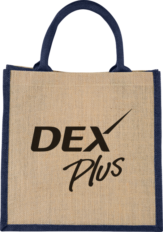 Custom Medium Jute Gift Tote
