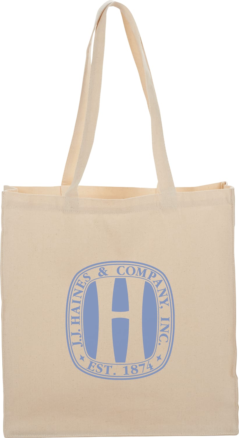 Custom Odessa 8oz Cotton Canvas Tote - decorated SM-7220NT