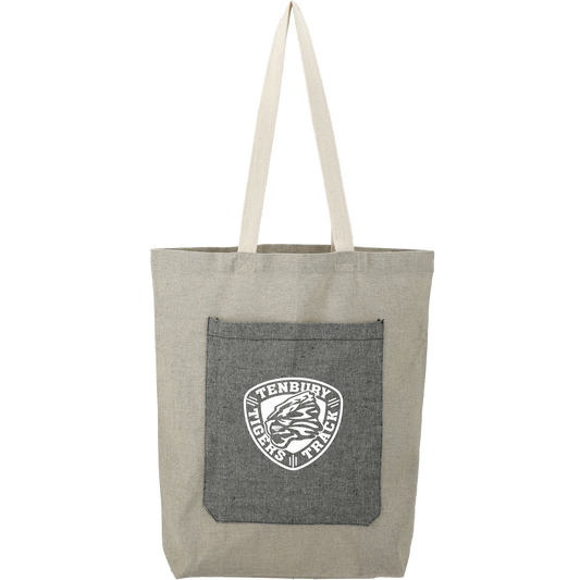 Custom Recycled Cotton Pocket Tote
