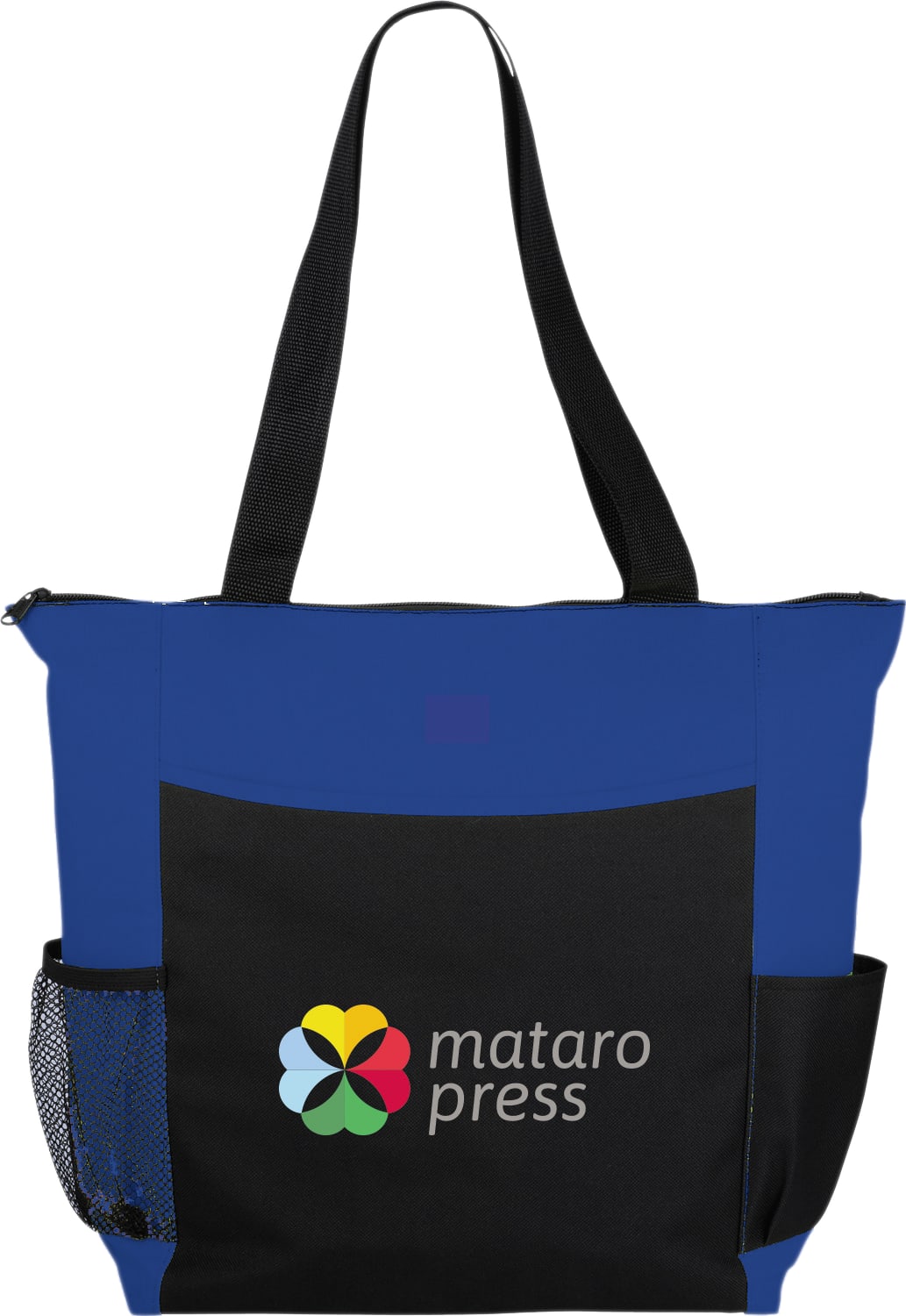 Custom Grandview Zippered Convention Tote - decorated SM-7255RBL