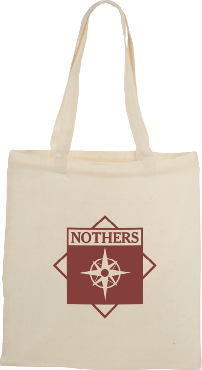 Custom Nevada 3.5oz Cotton Convention Tote - decorated SM-7296NT