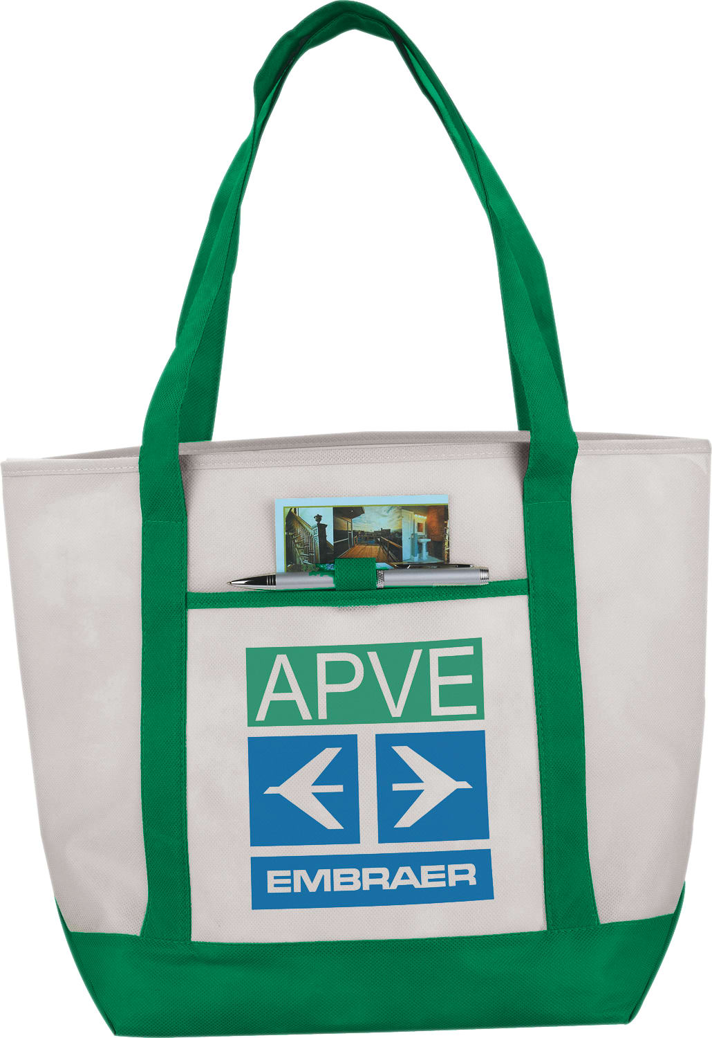 Custom Lighthouse Non-Woven Tote