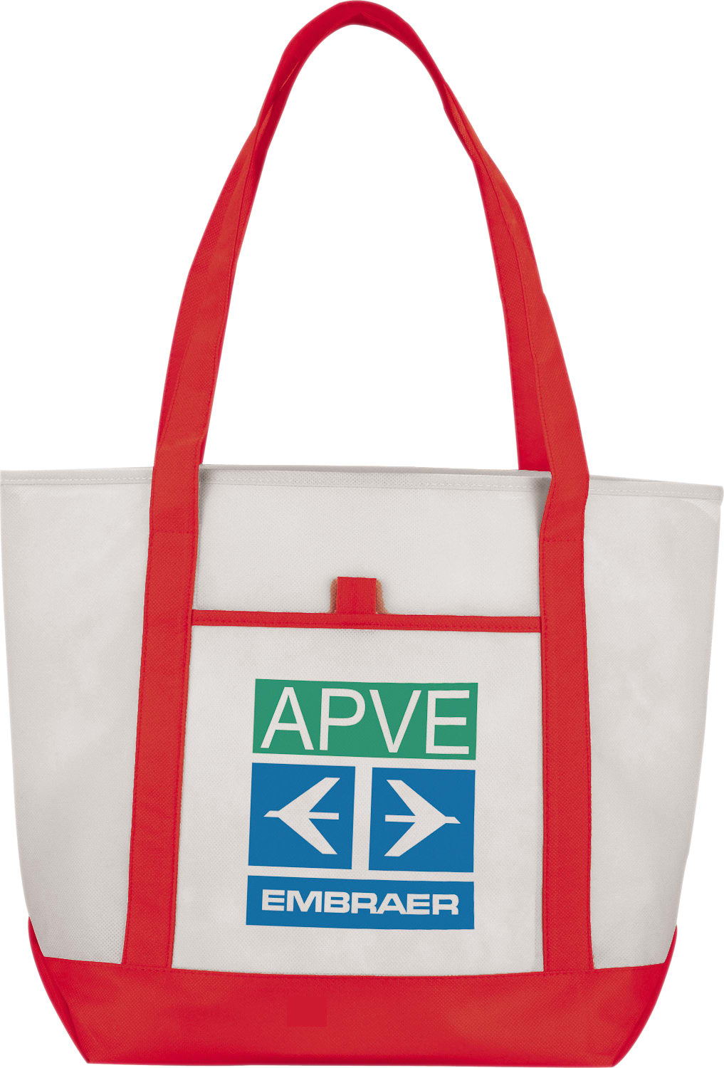 Custom Lighthouse Non-Woven Tote - decorated SM-7333RE