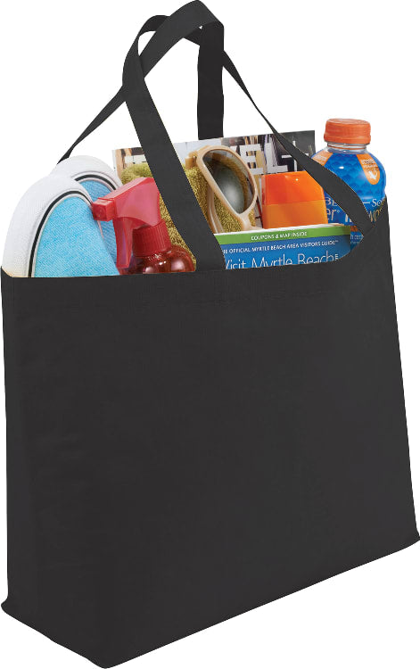 Custom Big Boy Non-Woven Shopper Tote - angle