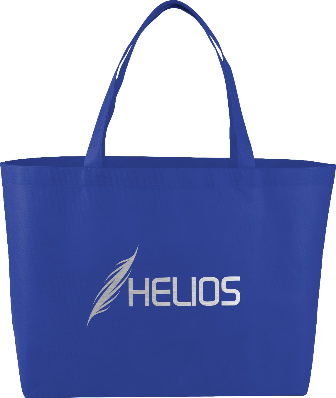 Custom Big Boy Non-Woven Shopper Tote - decorated SM-7344RBL