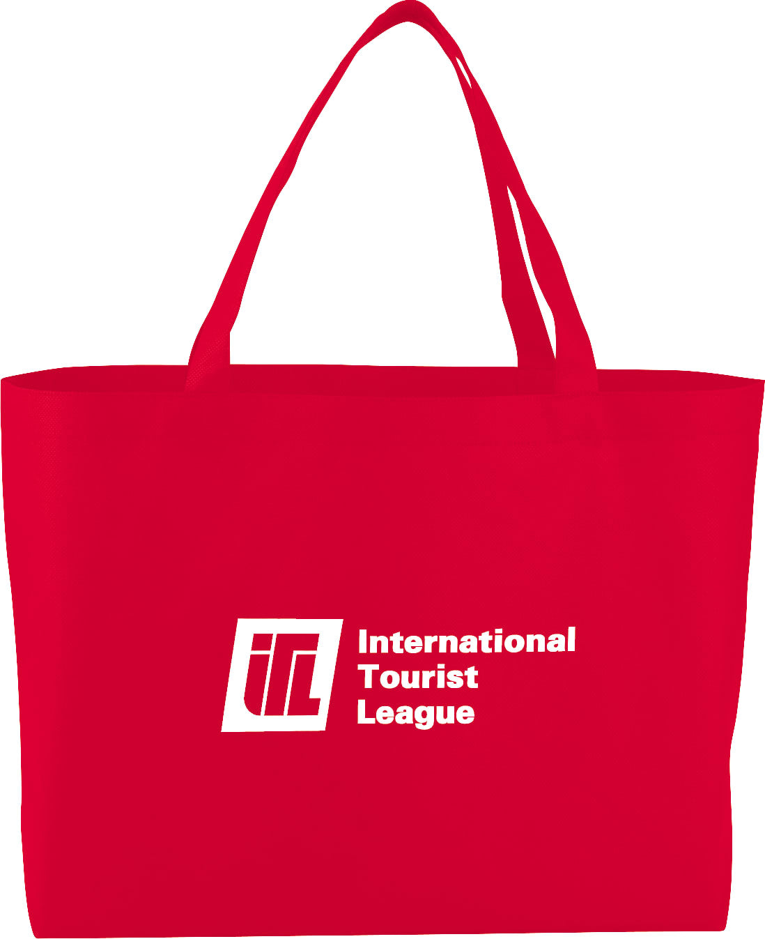 Custom Big Boy Non-Woven Shopper Tote - decorated SM-7344RE