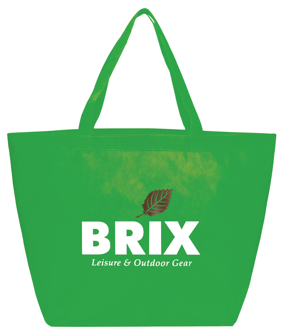 Custom YaYa Budget Non-Woven Shopper Tote - decorated SM-7346LGR
