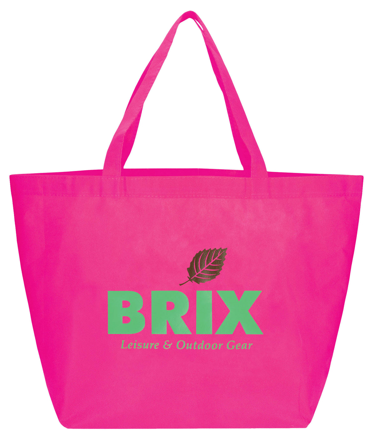 Custom YaYa Budget Non-Woven Shopper Tote - decorated SM-7346MG