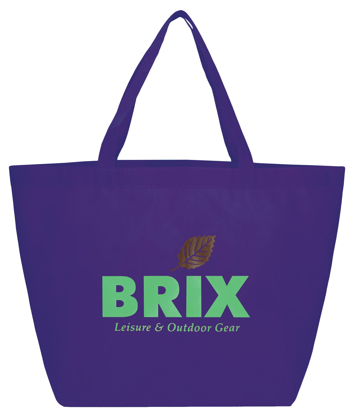 Custom YaYa Budget Non-Woven Shopper Tote - decorated SM-7346PU