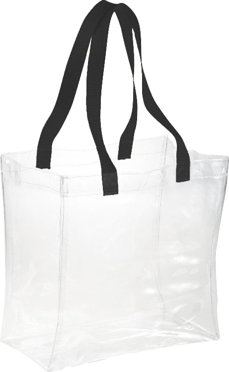 Custom Rally Clear Stadium Tote - angle