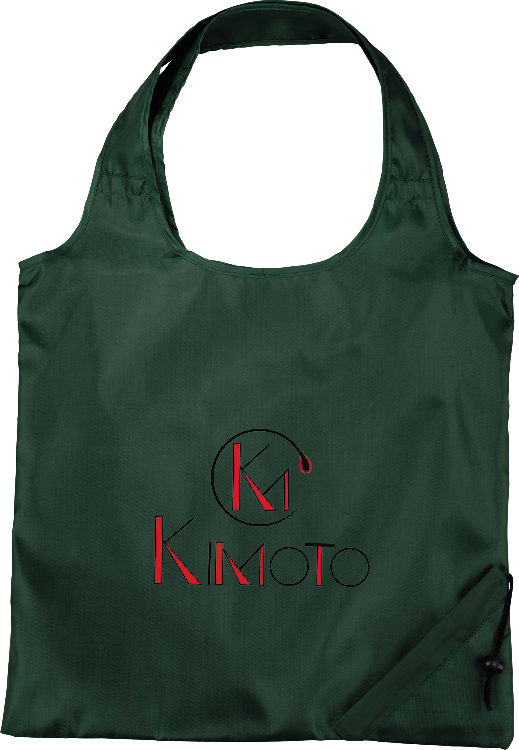 Custom Bungalow Foldaway Shopper Tote - decorated SM-7403HGR