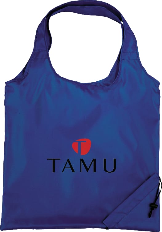 Custom Bungalow Foldaway Shopper Tote - decorated SM-7403RBL