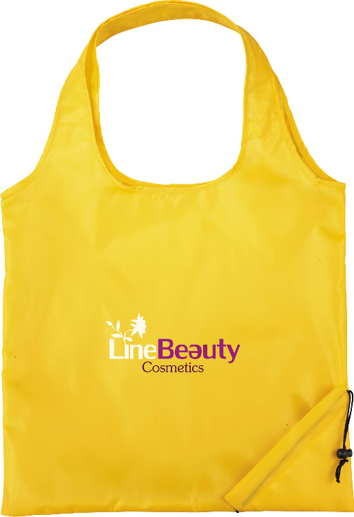Custom Bungalow Foldaway Shopper Tote - decorated SM-7403YE