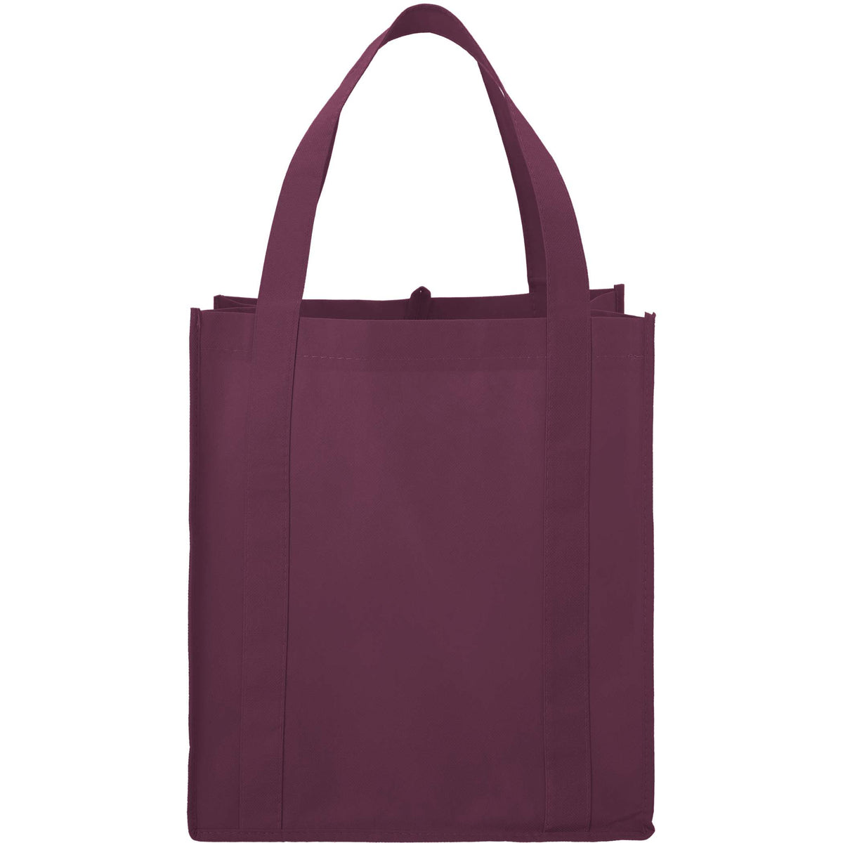 Custom Hercules Non-Woven Grocery Tote - decorated SM-7427BU