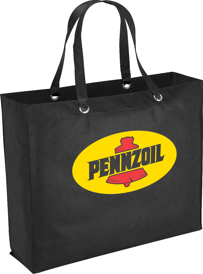 Custom Oak Non-Woven Shopper Tote
