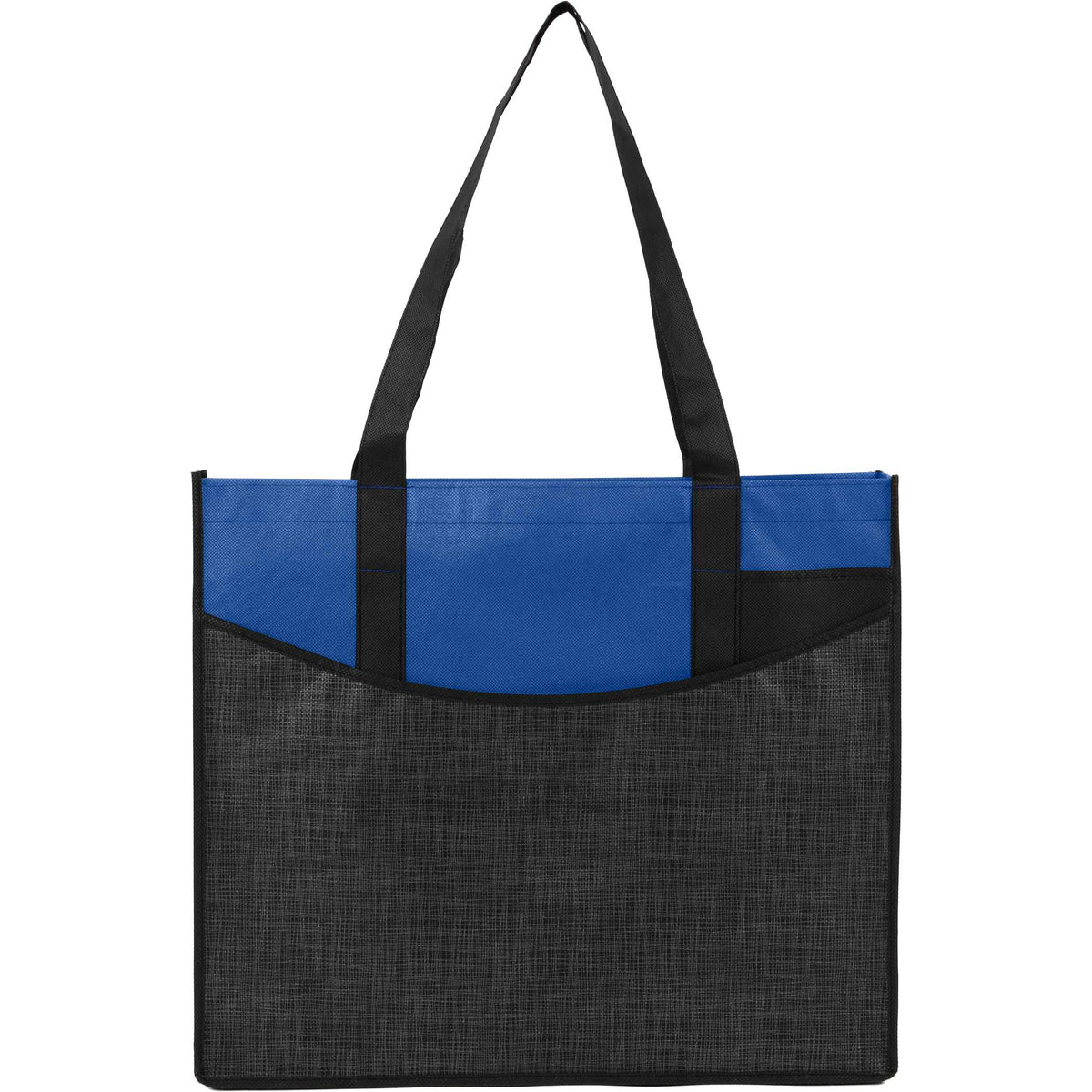 Custom Brooke Recycled Non-Woven Convention Tote - blank SM-7473RYL