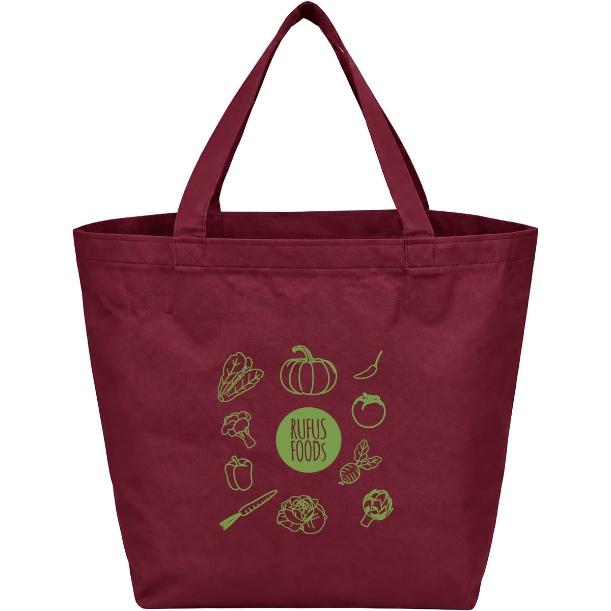 Custom YaYa 100% Recycled Budget Non Woven Shopper Tote