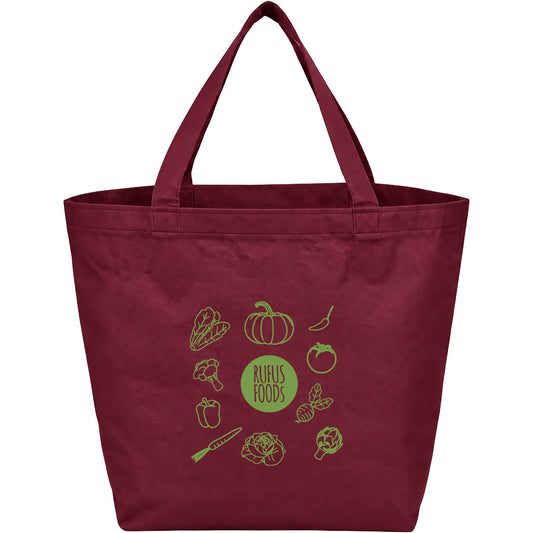 Custom YaYa 100% Recycled Budget Non Woven Shopper Tote