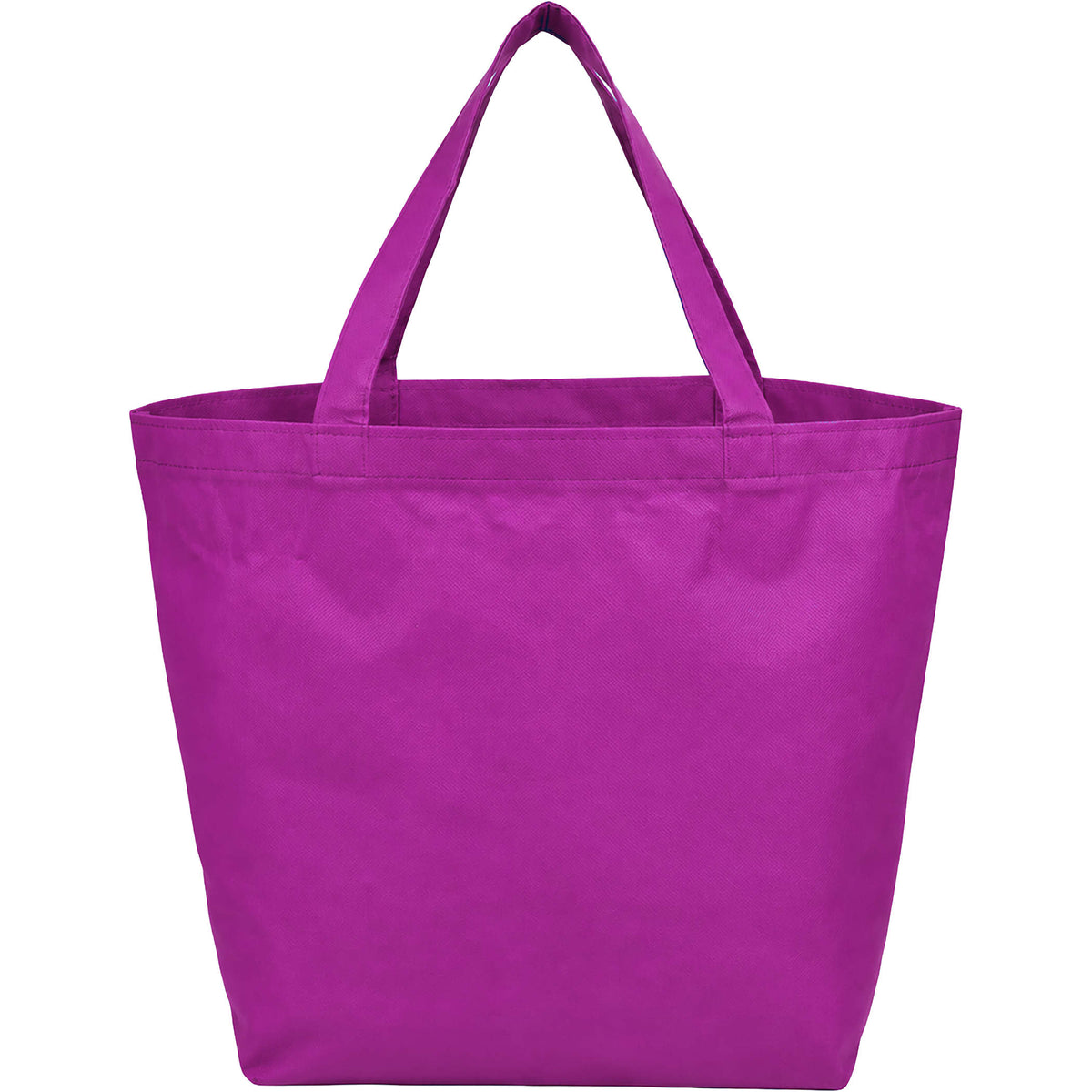 Custom YaYa 100% Recycled Budget Non Woven Shopper Tote - back