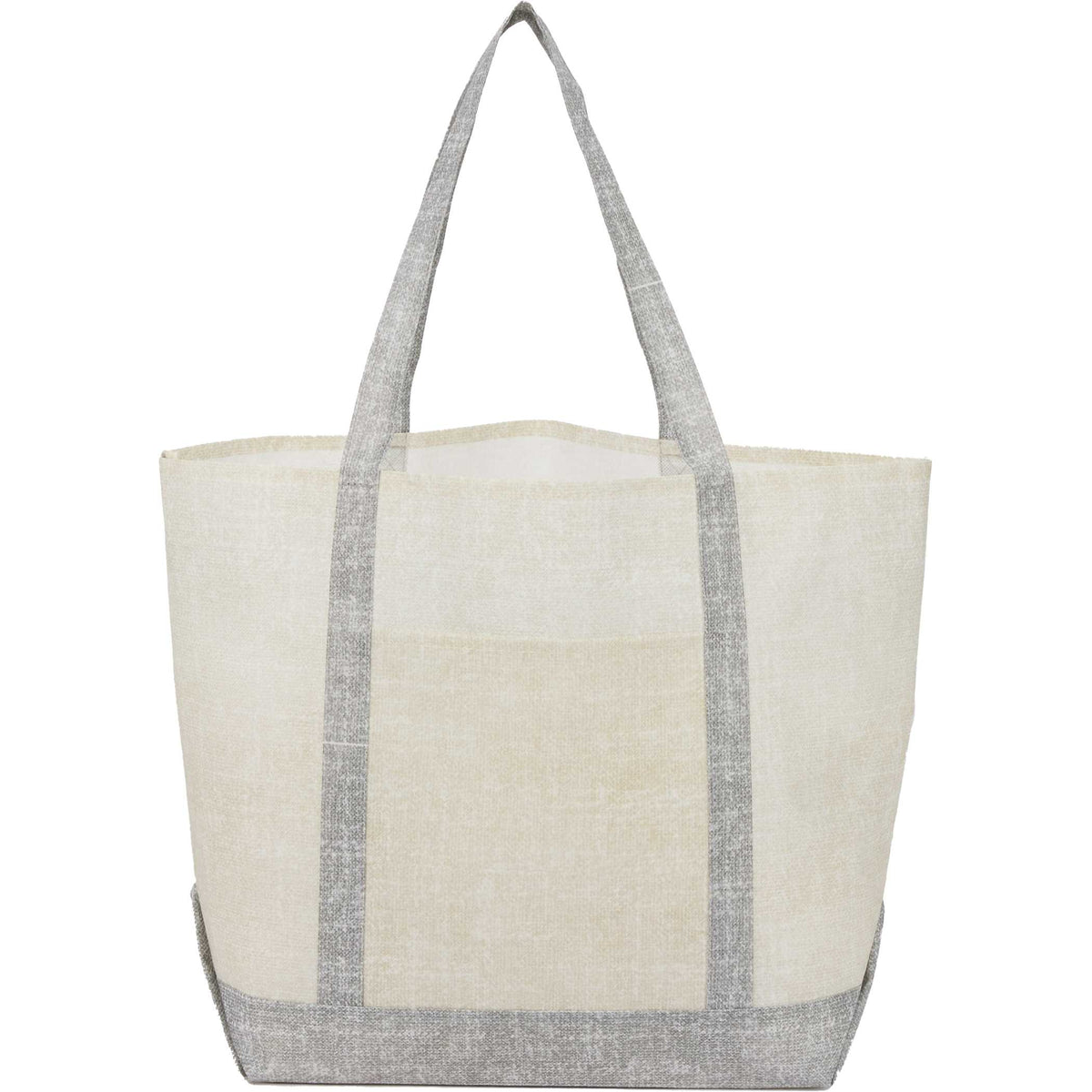 Custom Recycled Beacon Non-Woven All Purpose Tote - blank SM-7816GY